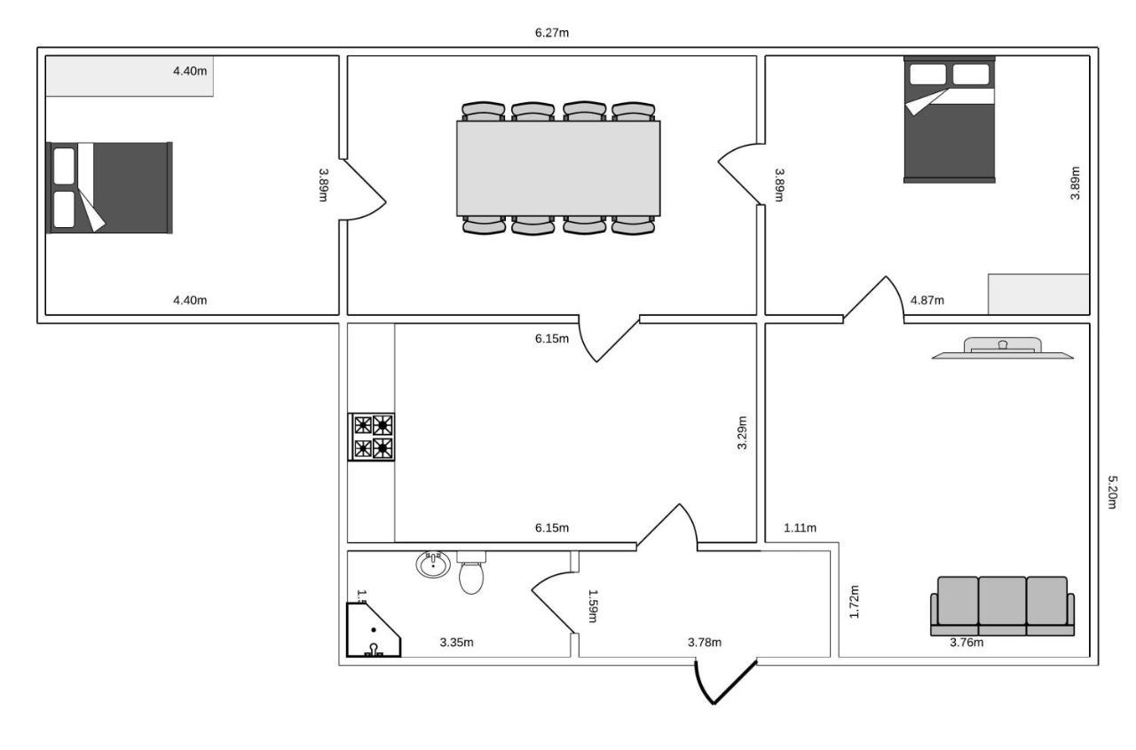 Homely 1 Bedroom Flat By The Copenhagen Lakes Екстериор снимка